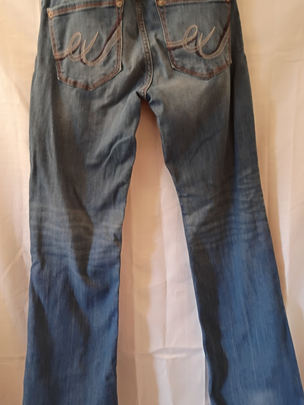 Express Bootcut Mid Rise Jeans - Picture 2 of 2